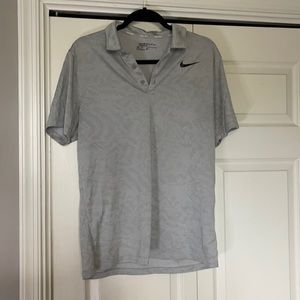 MENS Nike Gold Polo Shirt